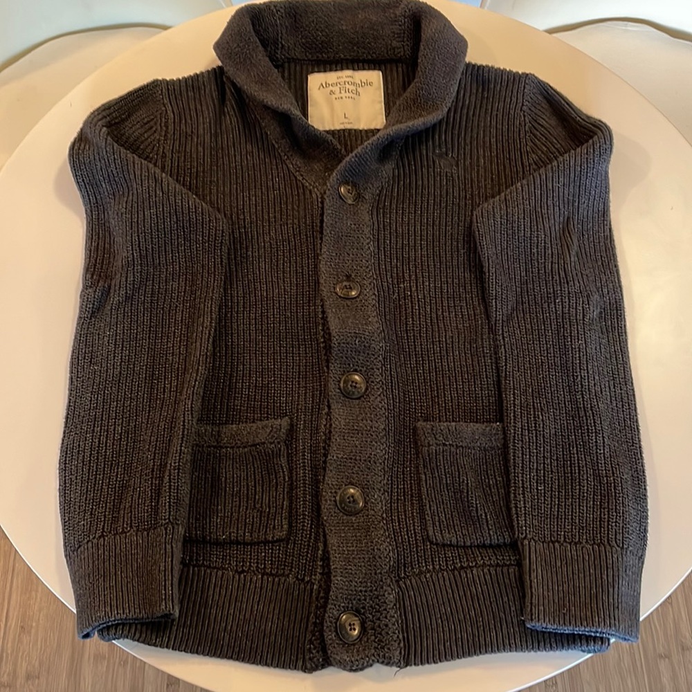 Abercrombie & Fitch shawl collar cardigan